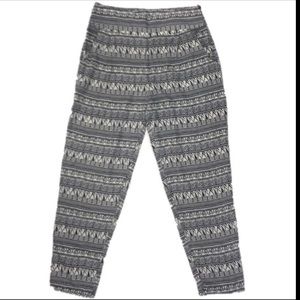 Free people rayon side zip pants sz s